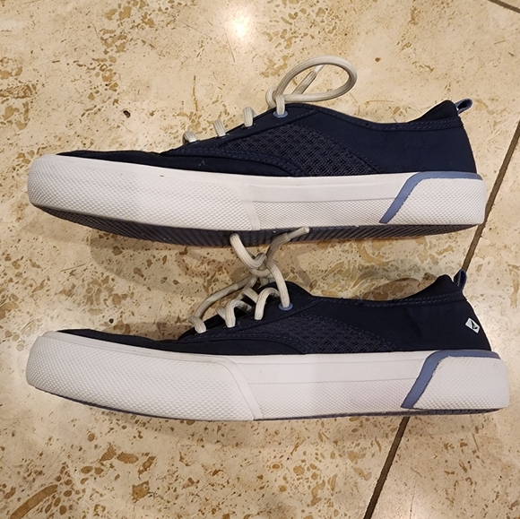 Sperry Big Kids Soletide size 4 navy - Picture 3 of 5